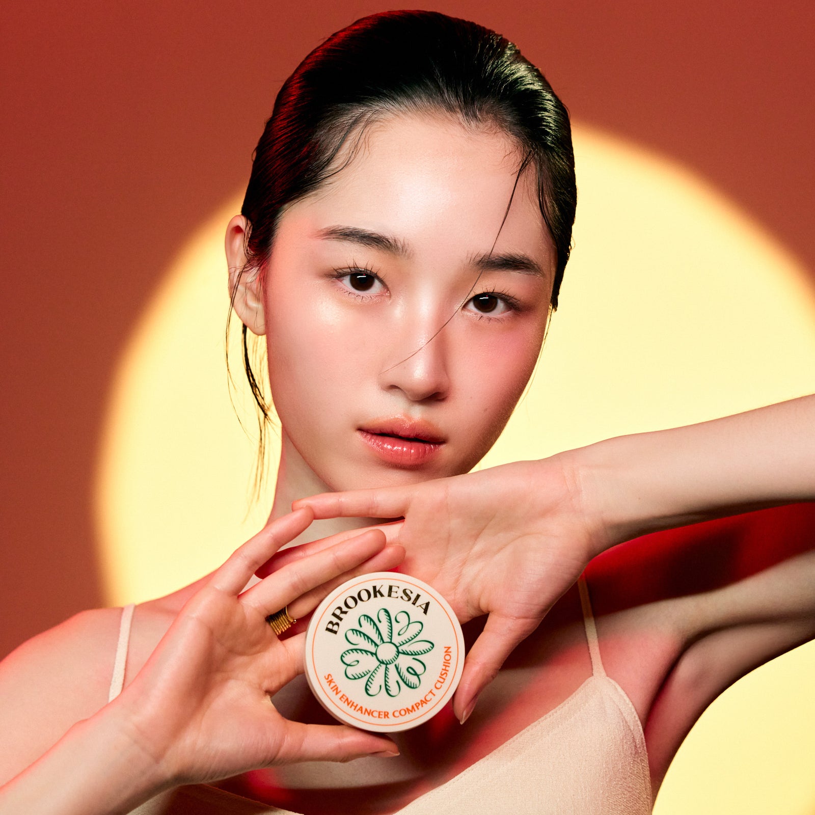 Brookesia Skin Enhancer Compact Cushion (Glow) 氣墊粉底
