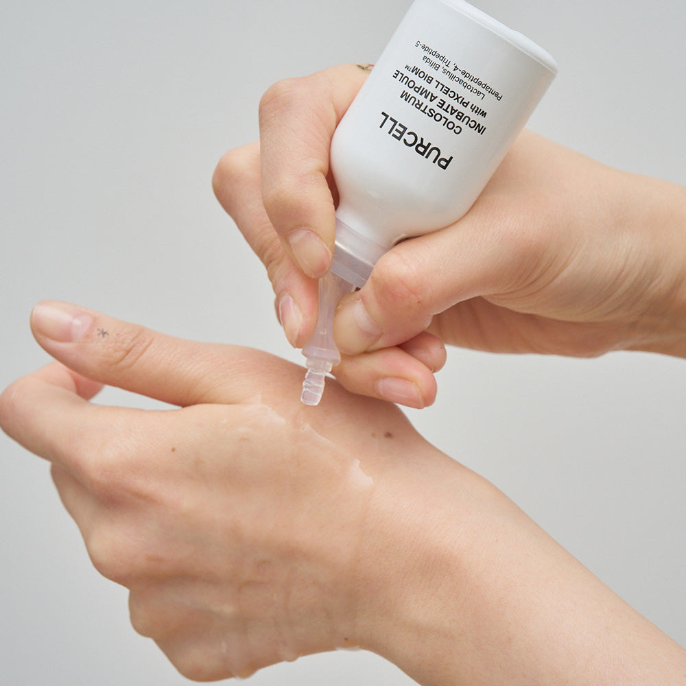 PURCELL Colostrum Incubate Ampoule 30ml | Improve wrinkles and use col |  Chyaaa