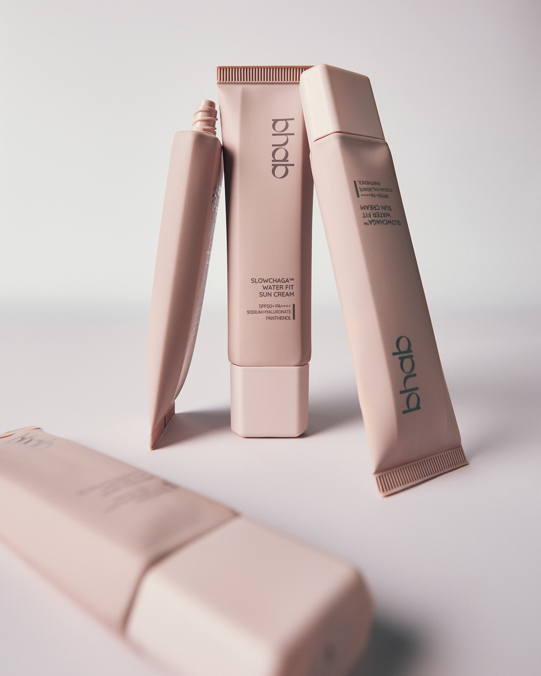 bhab SLOWCHAGA™ Water fir sun cream 50ml 打開蓋