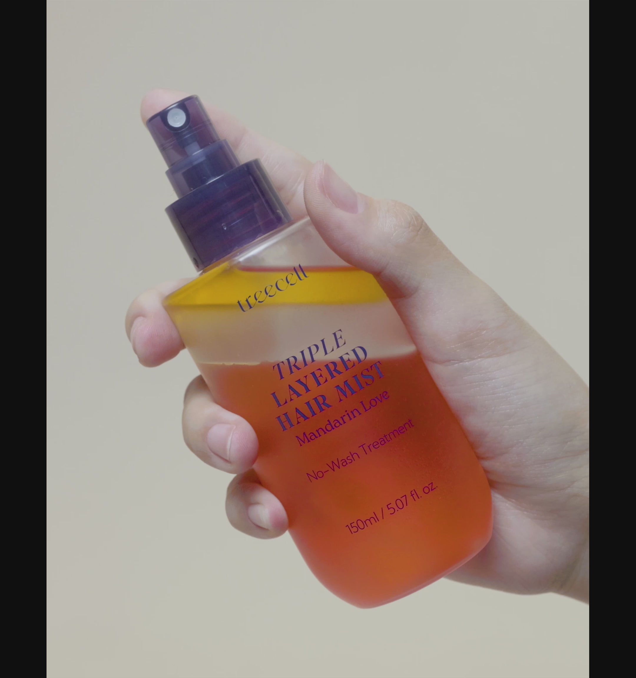 treecell Triple Layered Hair Mist 護髮噴霧 150ml｜免沖洗3重修護強化脆弱髮絲