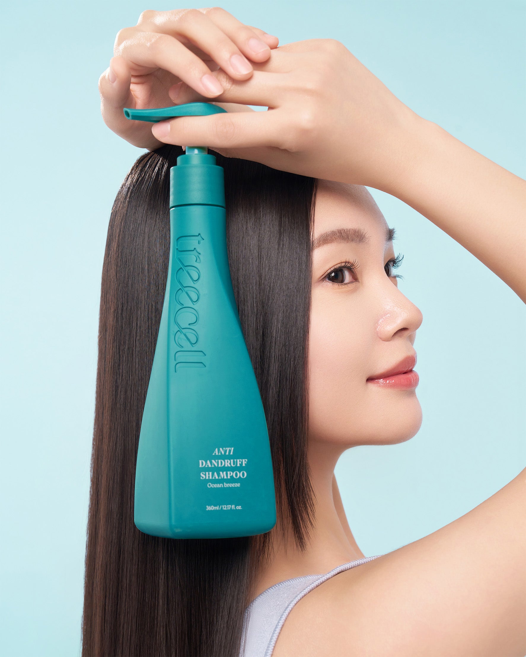 treecell Anti-Dandruff Shampoo Ocean Breeze 120ml/360ml