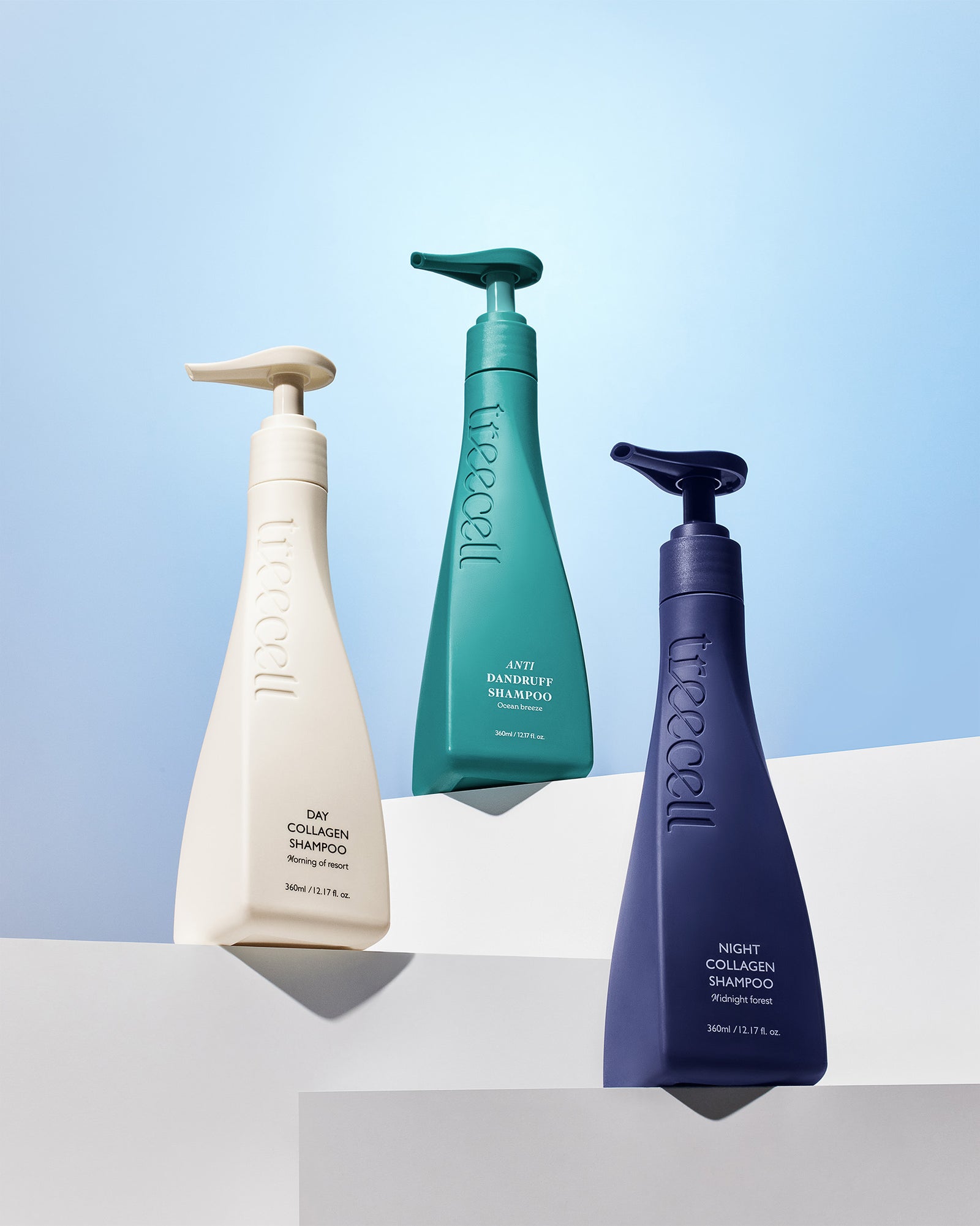 treecell Anti-Dandruff Shampoo Ocean Breeze 120ml/360ml