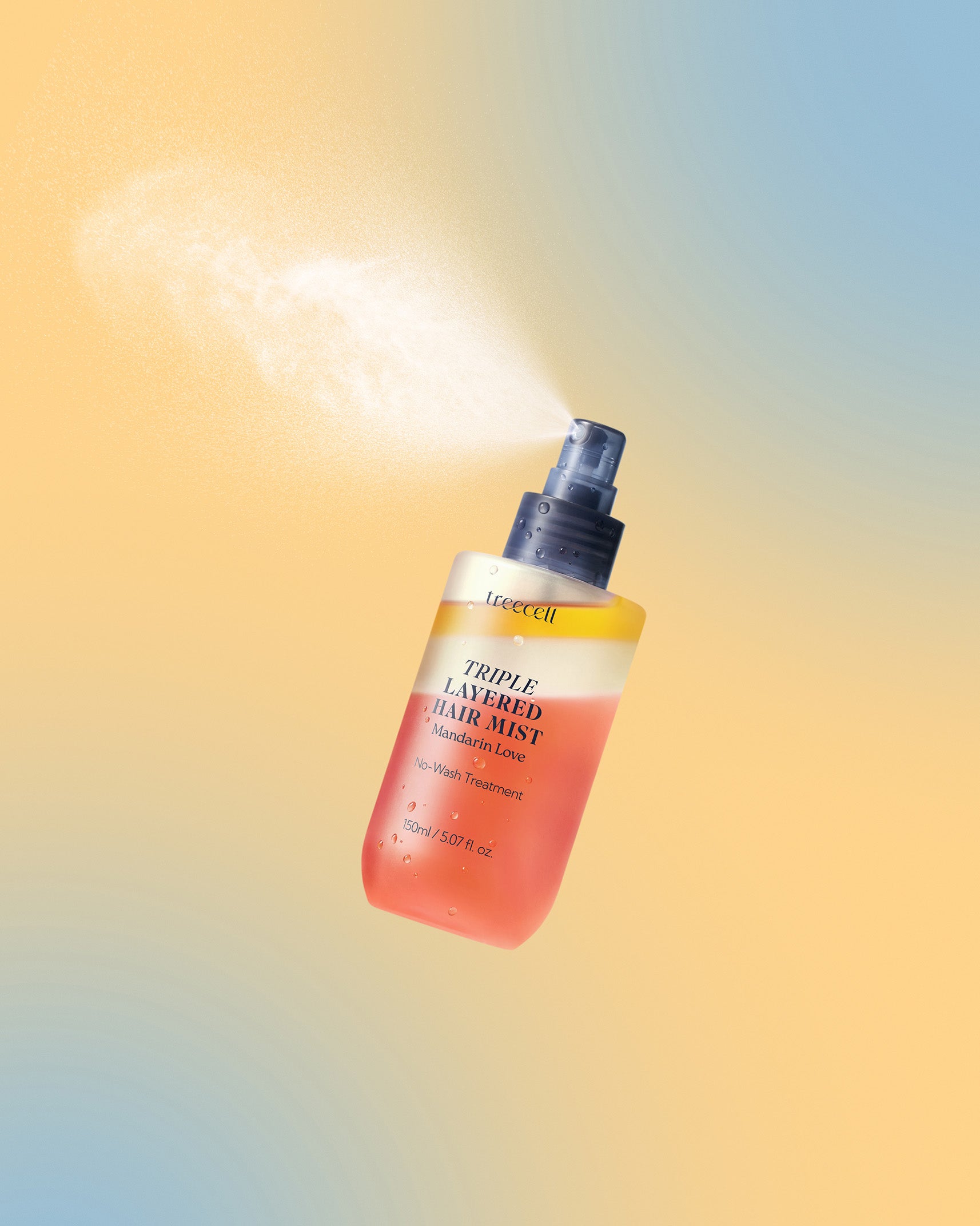 treecell Triple Layered Hair Mist 護髮噴霧 150ml｜免沖洗3重修護強化脆弱髮絲